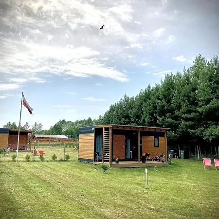 Hytte Cisy Resort-bon Turystyczny,,ogrodzony Teren Na Wylacznosc,150 M Od Jeziora